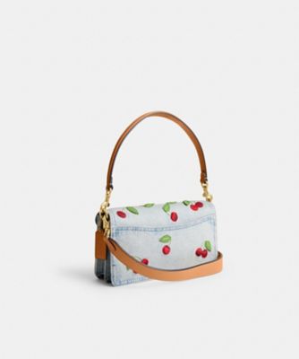 タビー ショルダー バッグ 26・チェリー エンブロイダリー | COACH